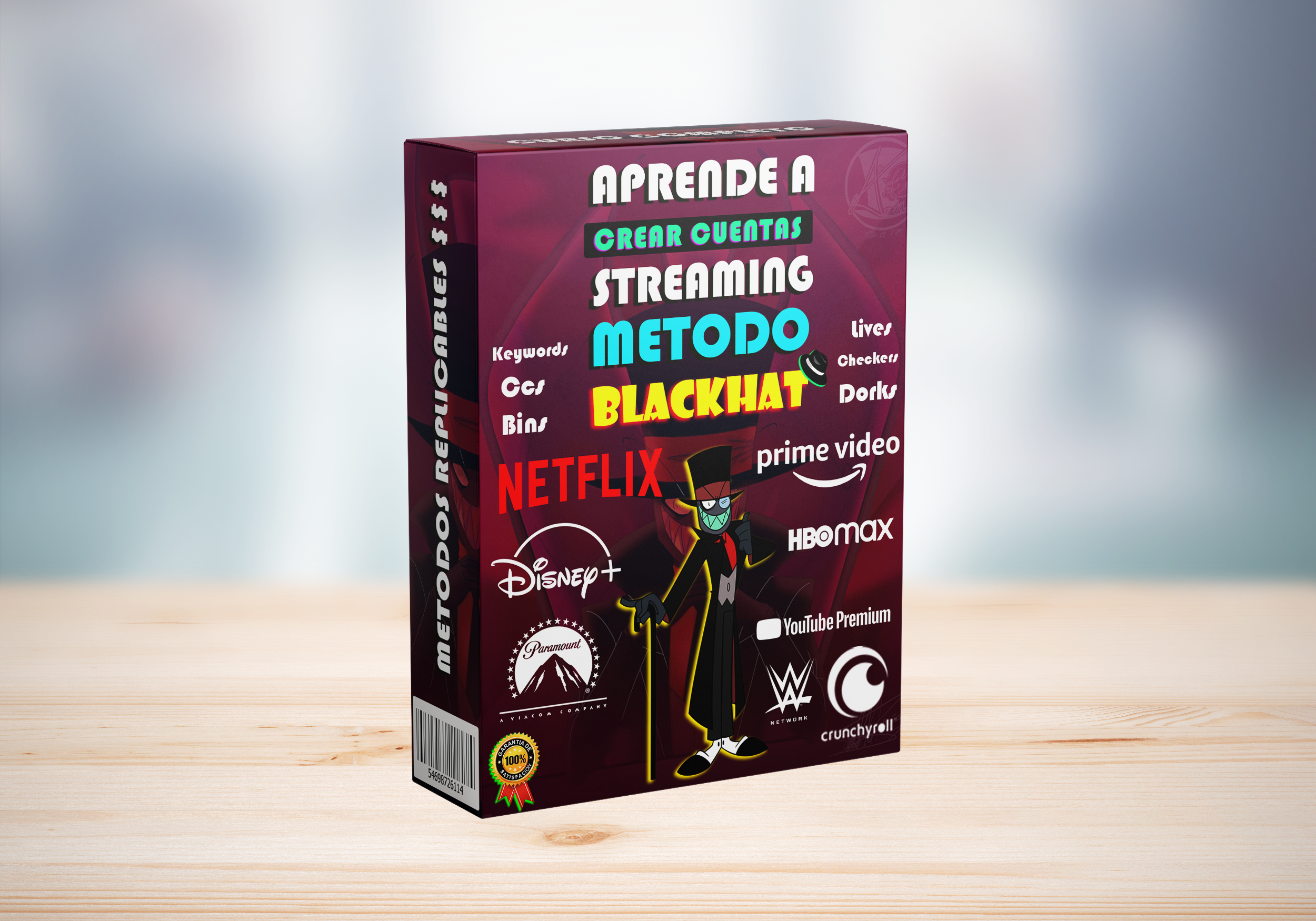 Crea Cuentas Streaming Metodo BlackHat 2021