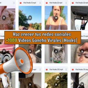 +1000 Videos Hooks Ganchos Virales
