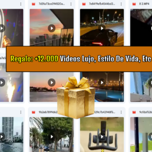 +12.000 videos virales de lujo, estilo de vida, etc.